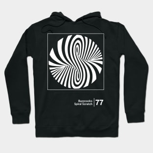 Buzzcocks - Spiral Scratch / Minimal Style Graphic Artwork Hoodie